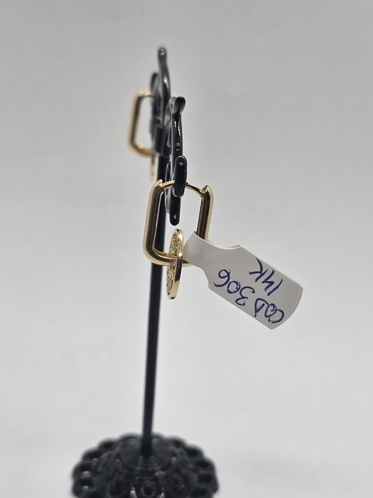 Vand cercei din aur 14 k 4.52 g cod 306