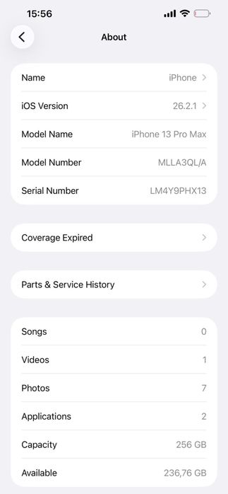 Vand iphone 13 pro max 256gb impecabil