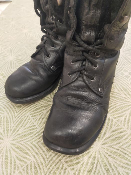 Берцы кожаные  р36  б/у