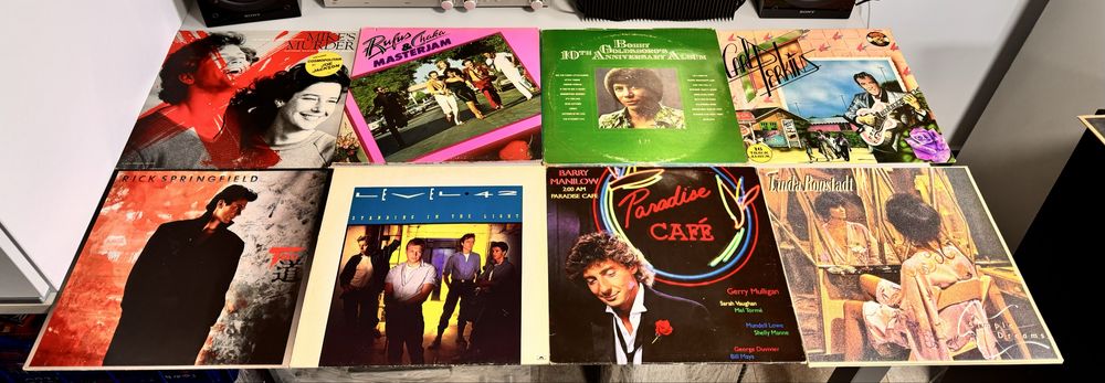 Colecție viniluri in engleză - selecții-viniluri in stare foarte bună