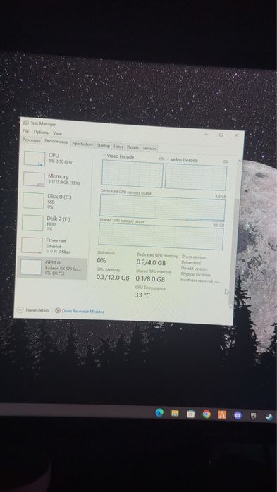 calculator gaming i5 16gb ram rx570 ssd+hdd