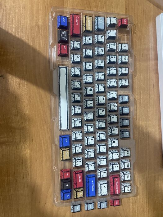 Кейкапы для Ajazz и Aula F75 (новые)