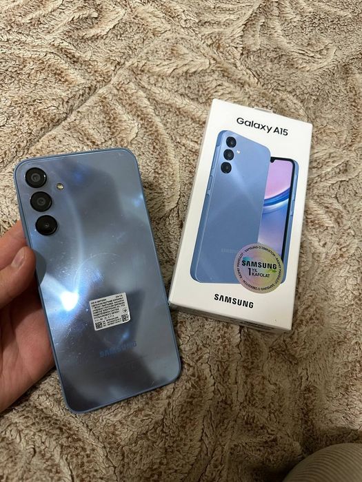 Samsung A15 256 gb holati ideal srochna sotiladi
