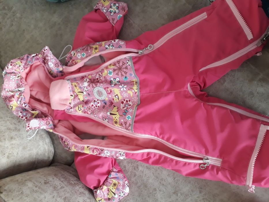 Комбинезон-трансформер на весну девочке