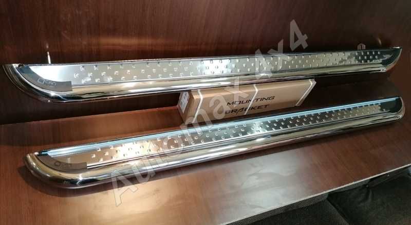 Praguri laterale inox "SOLID+" Dacia Duster
