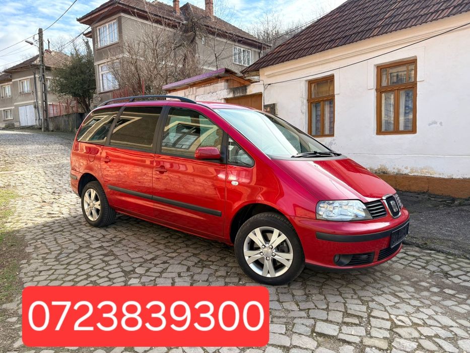 Seat Alhambra 1.9Tdi Euro4 an 2008 Monovolum ,7 locuri stare excelentă