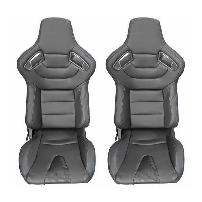 Спортни седалки за МПС - 10531054 - черни.