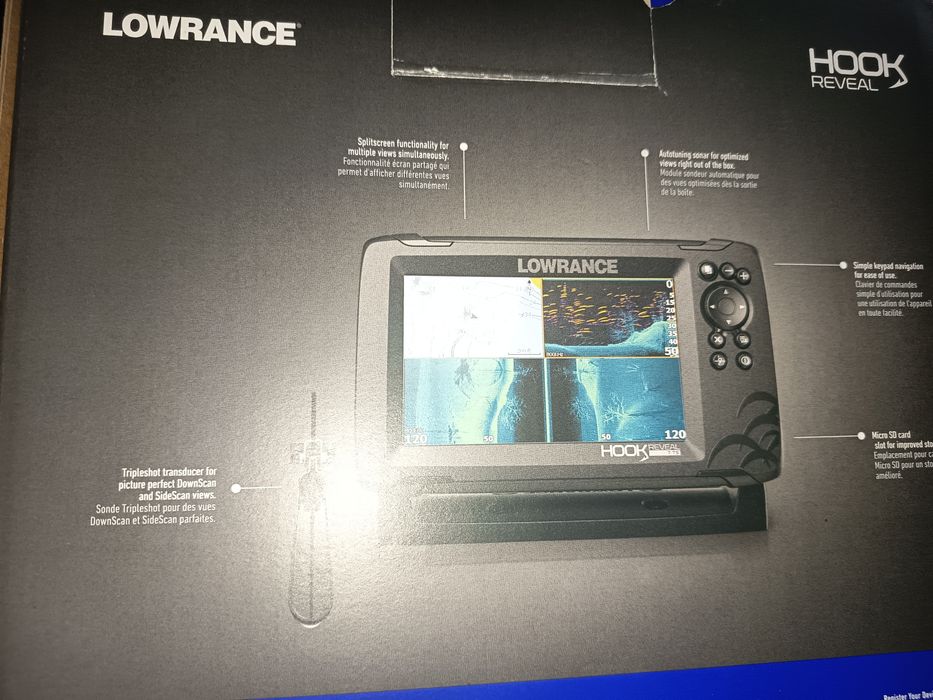 Vând sonar de pescuit lowrance