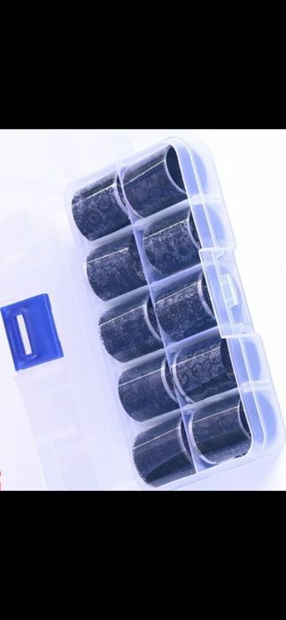 Фолио за нокти дантела 10 броя в кутия