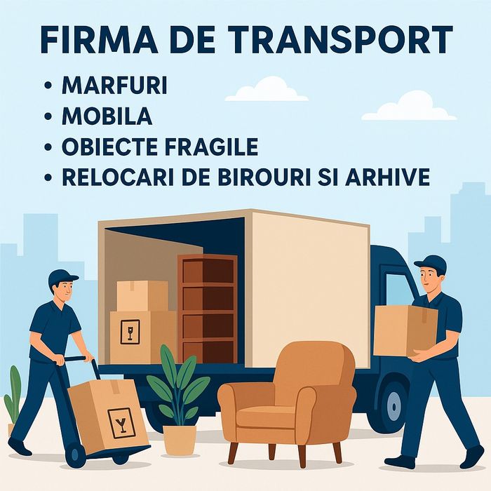 Transport relocari  mutari oferim factura