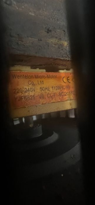 Motor electric de Hota Hansa 220V