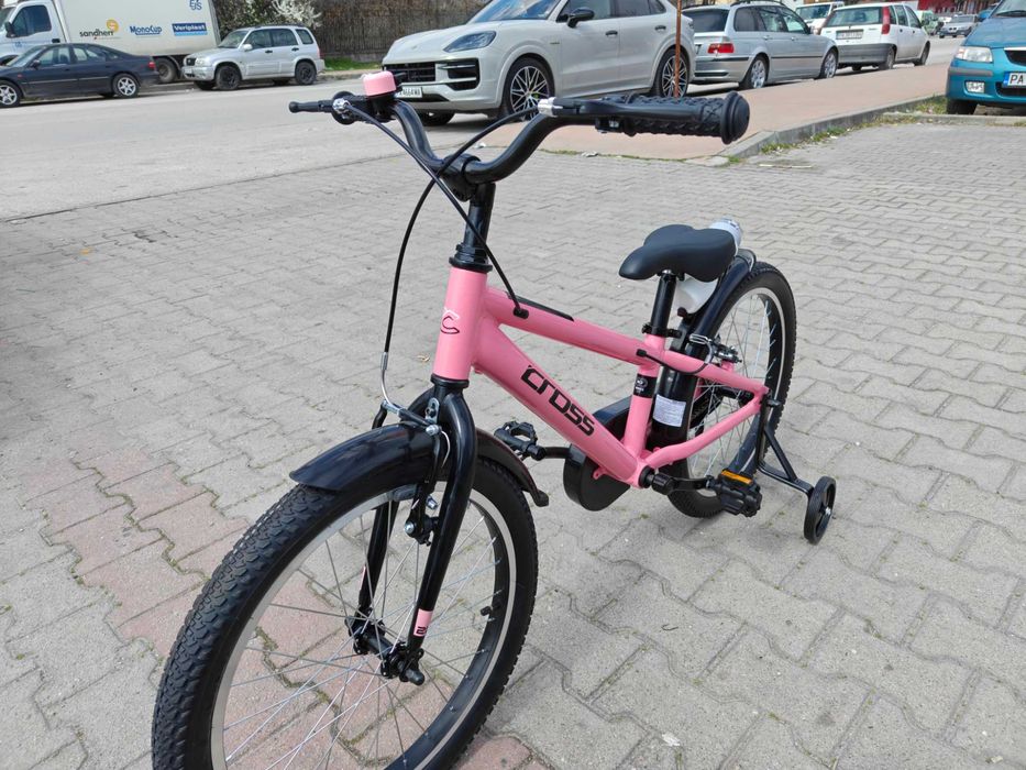 CROSS Алуминиев велосипед 20" ROXY розов