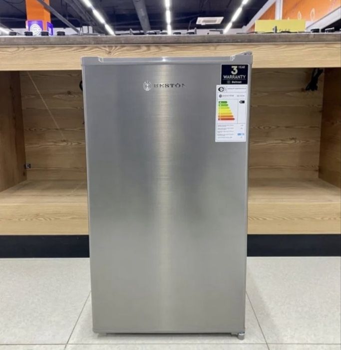 мини холодильник бестон стальной