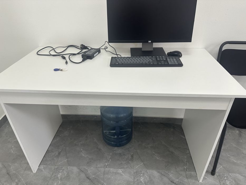 Офисный столик белый 1 штук