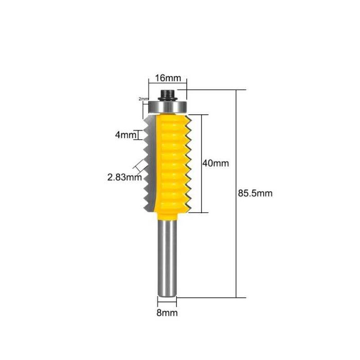Фрезер за сглобки, работна височина 40 mm, захват 8 мм, 20200264