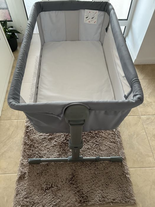 CHICCO Мини кошара - кошче с падаща преграда NEXT 2 ME ESSENTIAL STONE RE LUX