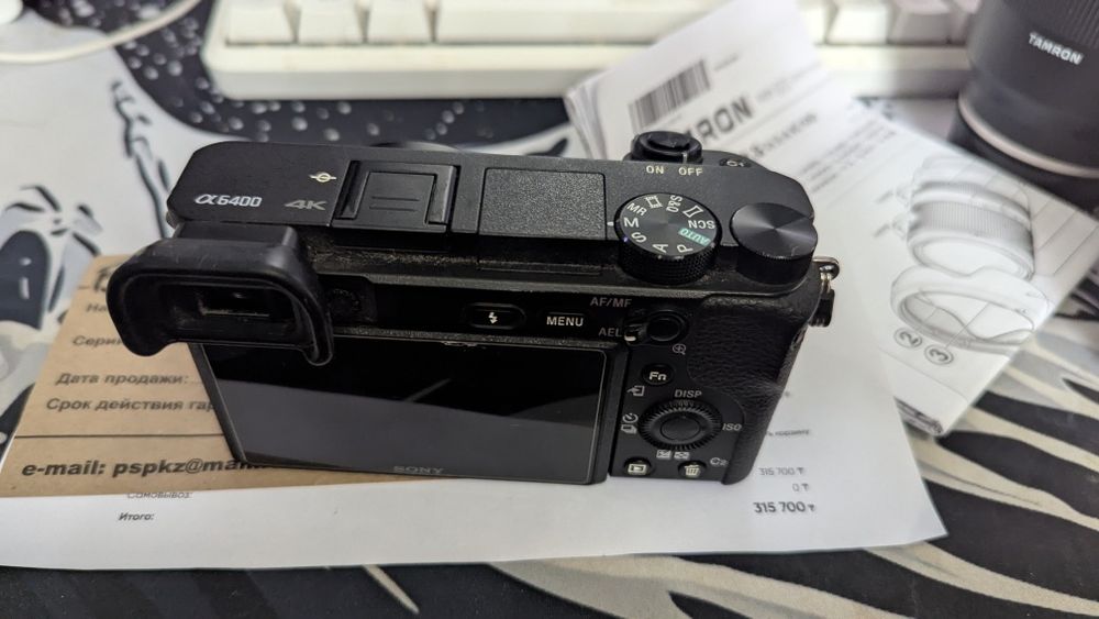 Sony a6400 тушка настрел 7700
