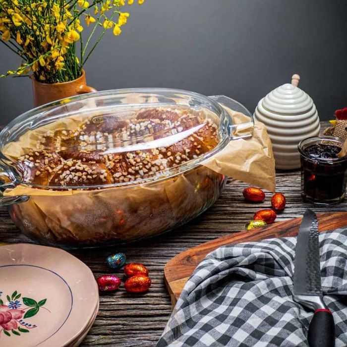 Йенска тенджера с капак Pyrex