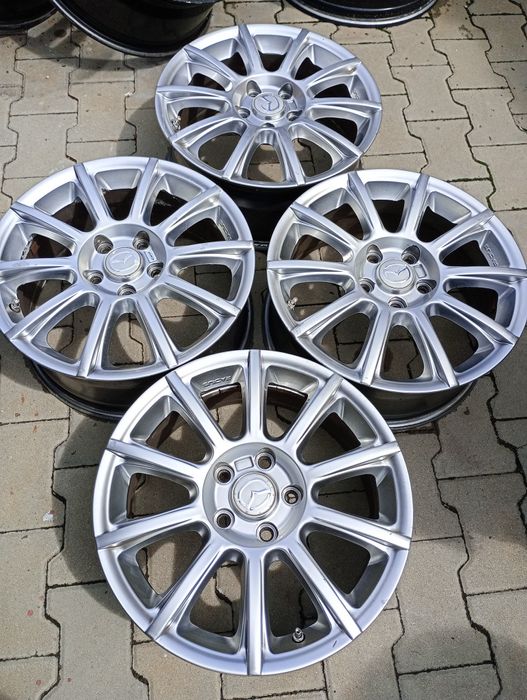 4 jante aliaj 5x114,3 R17 originale Mazda cx7 cx9,cx5,cx3 ,3,5,6