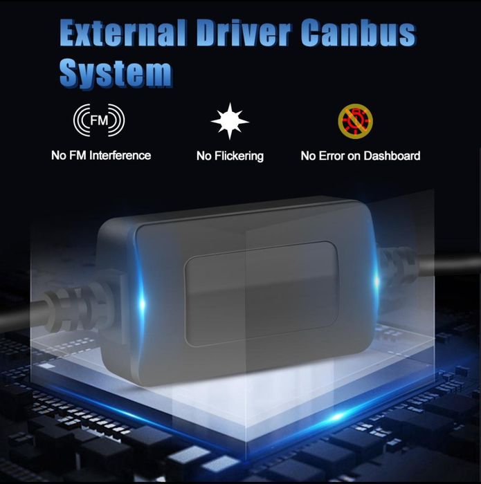 Becuri LED HB3 9005 Canbus 20000LM set 2buc