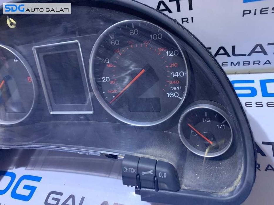 Ceas Ceasuri Bord cu Maxidot Audi A4 B6 2001 - 2005 Cod 8E0920950J 8E0920950JX 0263626037