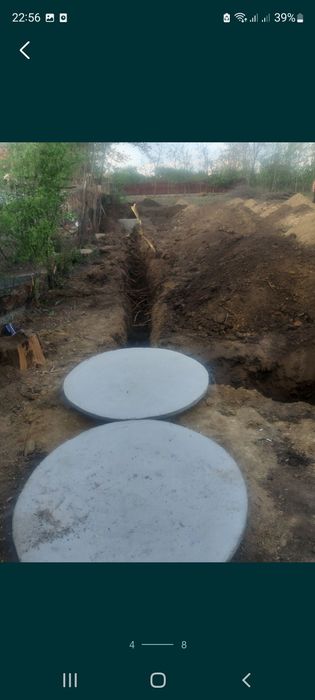 Puturi apa / fose septice ! Tuburi beton