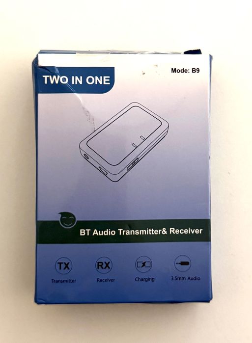 2 в 1 Безжичен Аудио Приемник и Предавател B9