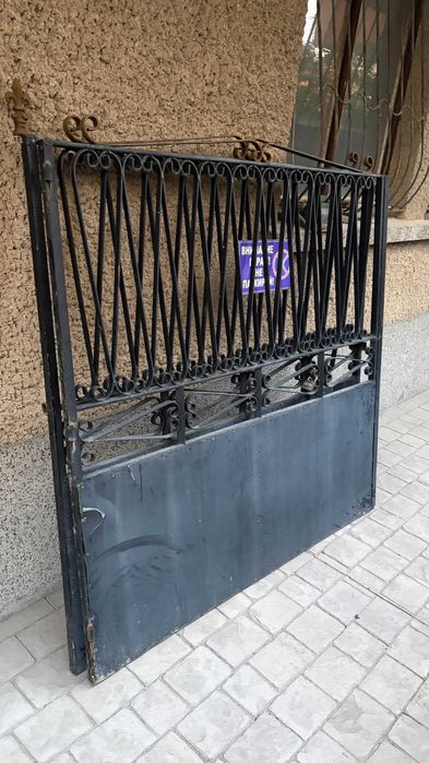Гаражни врати и оградни части от ковано желязо