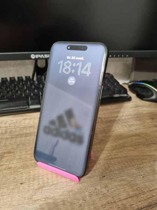 Iphone 15 pro max 256gb black titanium