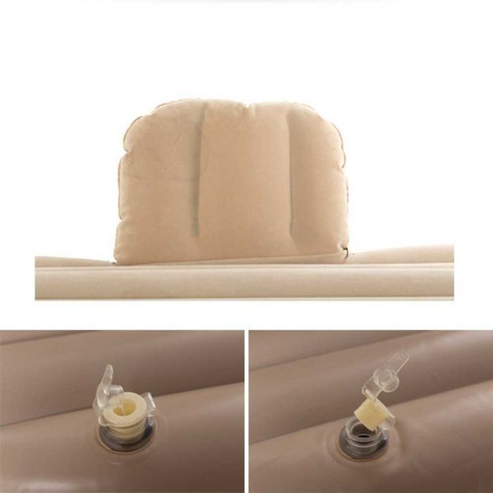 Надуваем матрак за кола Удобно легло за спане в автомобил (135x80 см)