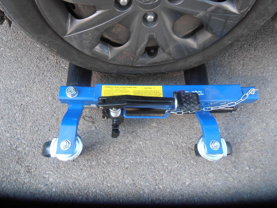 количка хидравлична за преместване на автомобили и джипове 4х4