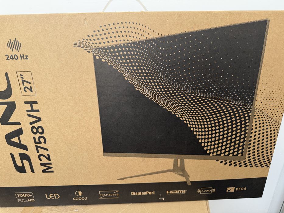 Монитор 240 герц 27 дюймов