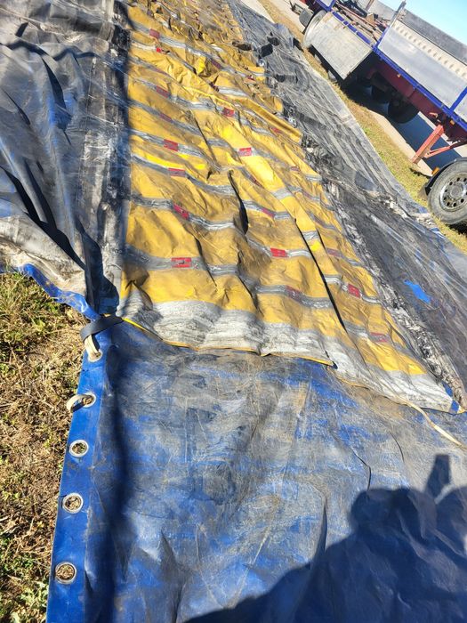 Продам тент с прицепа бергер 13.6