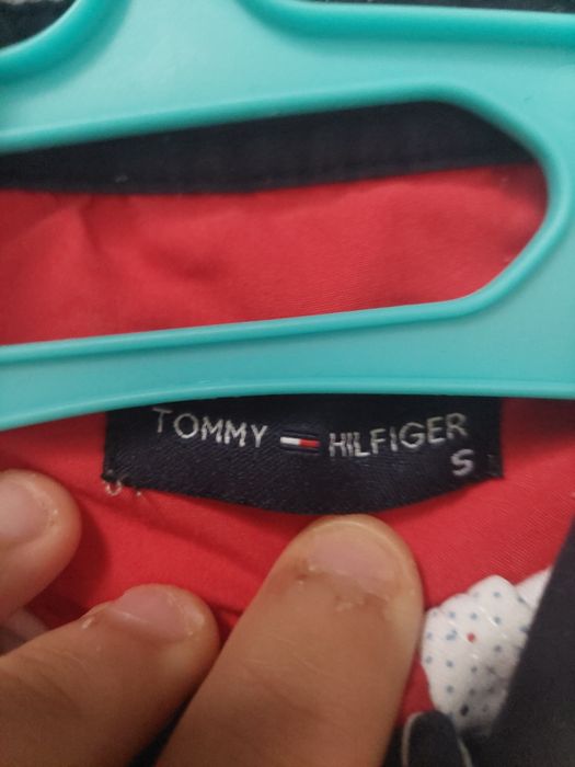 Tricou cu guler Tommy Hilfiger