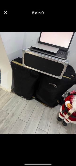 D&B D12 Audiotechnik cu rack case