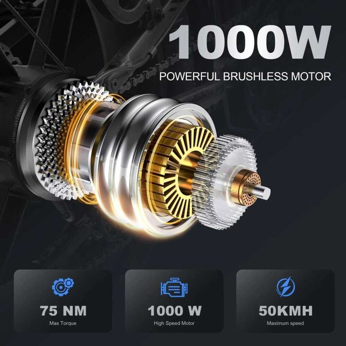 Електрически велосипед/колело EMOKO EC20 PRO 1000W 18AH