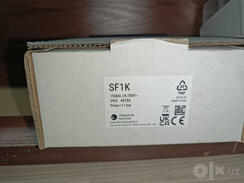 Датчик протока жидкости Industrie Technik SF1K Итальянский