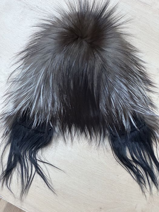 Шапка чернобурка