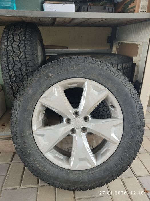 Диски с шинами для Субару Форестер