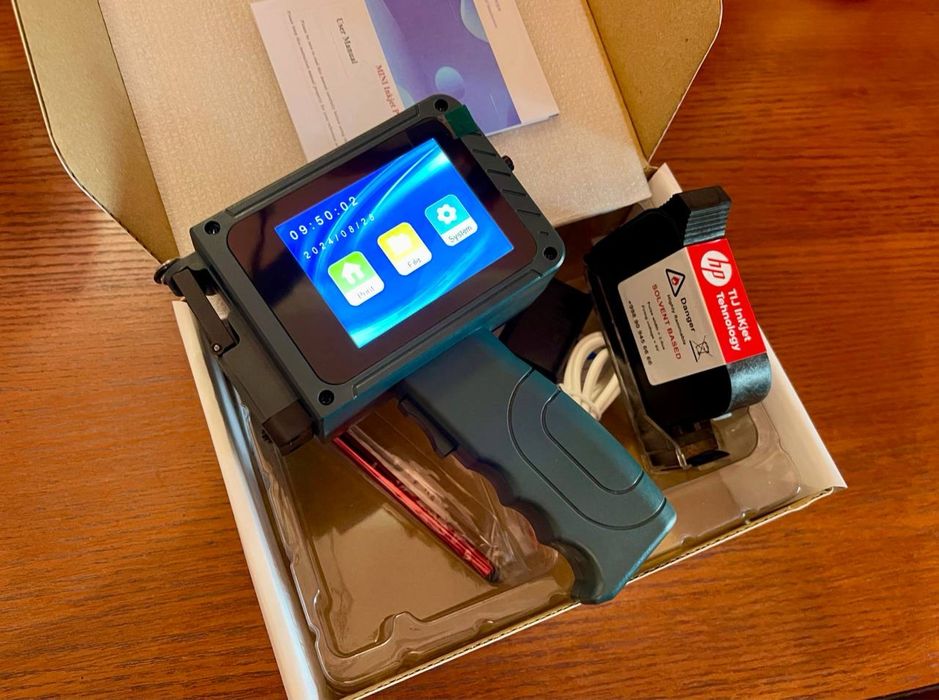 Маркиратор каплеструйный ручной дата сана датер QR штрих код принтер