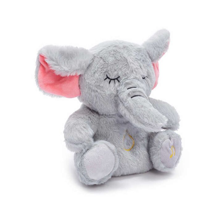 Дишащо слонче – Светеща, дишаща и музикална плюшена играчка