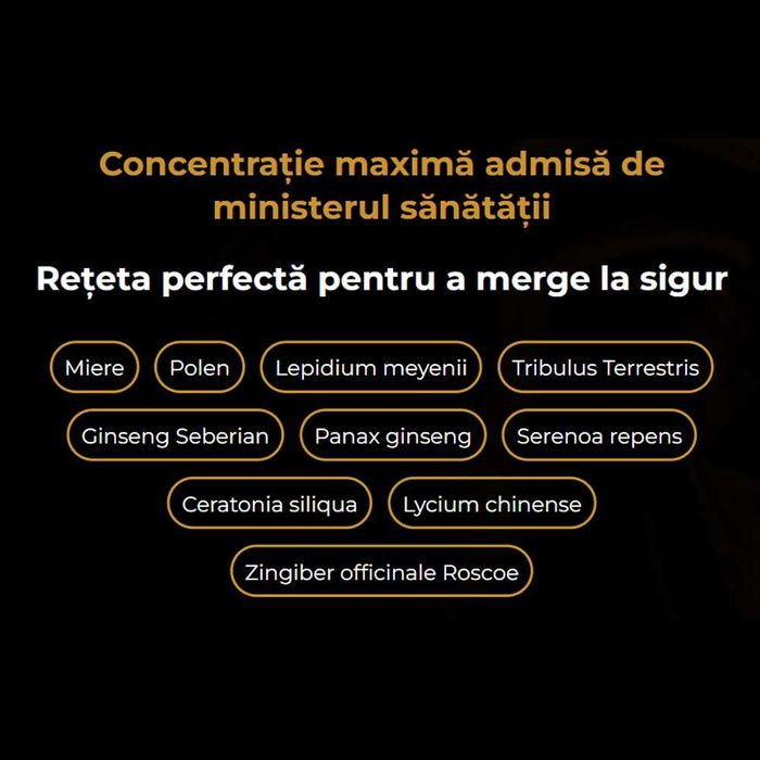 PREMIUM POTENT l Miere Afrodisiaca l Recuperare Rapida