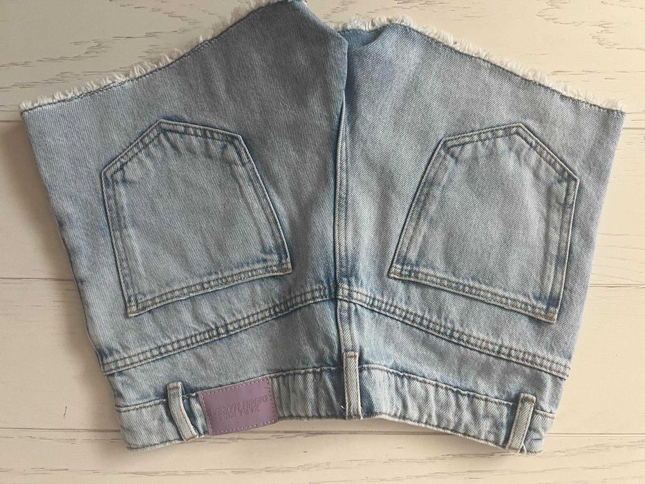 Дънкови панталонки на Zara