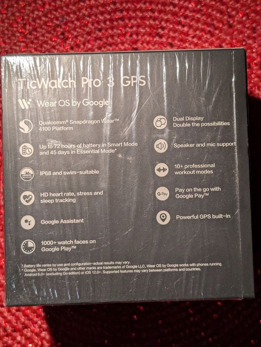 Smartwatch Ticwatch Pro 3 GPS impecabil