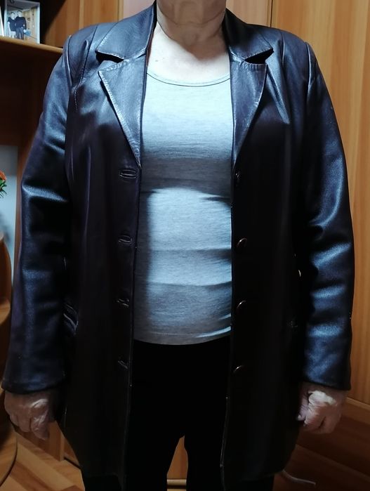 Geaca piele naturală