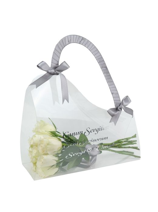 Прозрачные сумки для цветов — стильная упаковка для букетов