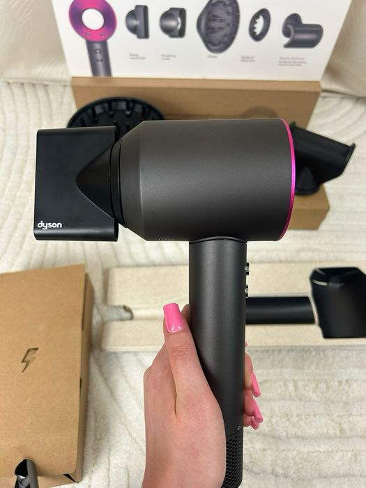 Feon Dyson Supersonic roz-gri / albastru-auriu