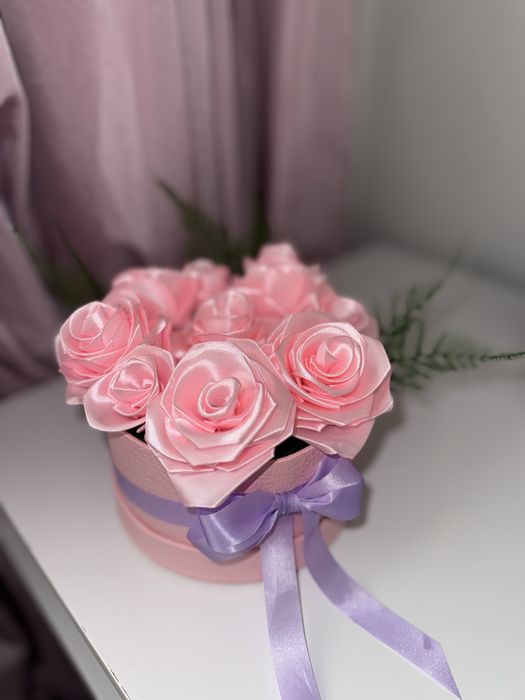 Кутия с вечни рози