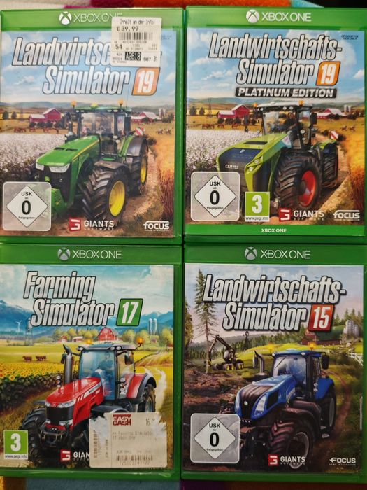 Farming simulator 15, 17, 19, 25 Xbox one