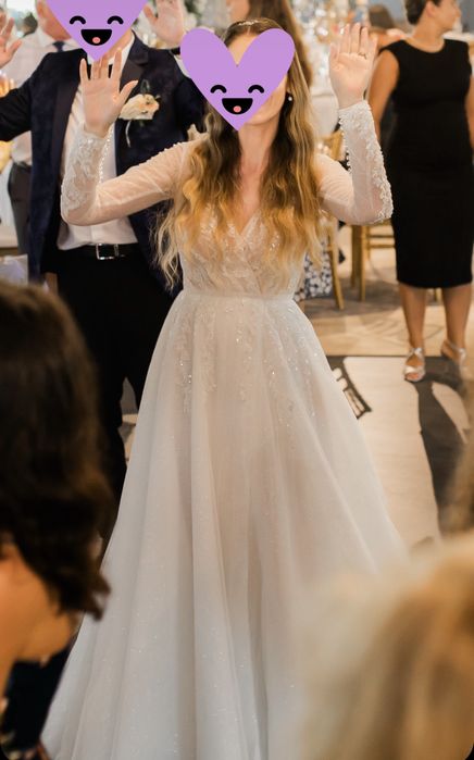 Rochie mireasa, marimea S, inclus voal+coronita. Detalii in privat!